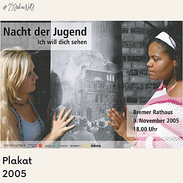 Plakat der Nacht der Jugend 2005