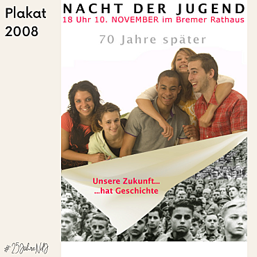 Plakat der Nacht der Jugend 2008