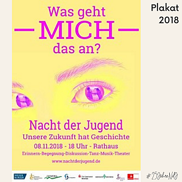 Plakat der Nacht der Jugend 2018